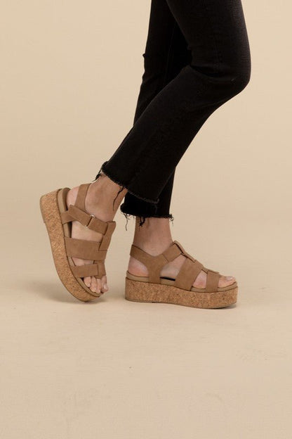 AMENDA Platform Sandal Wedge - My Threaded Apparel | Online Women's Boutique - shoes