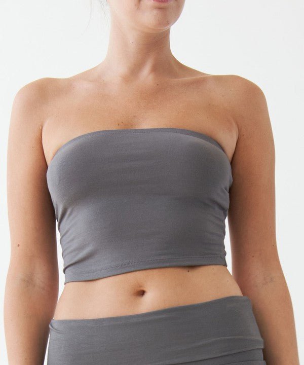 BAMBOO TUBE TOP NEW - My Threaded Apparel | Online Women's Boutique - Top
