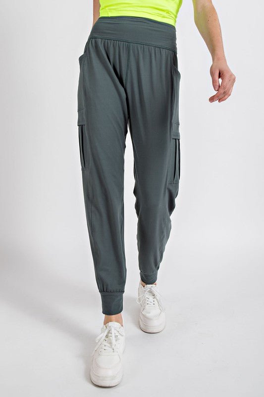 Butter Jogger With Side Pockets - My Threaded Apparel | Online Women's Boutique - joggers
