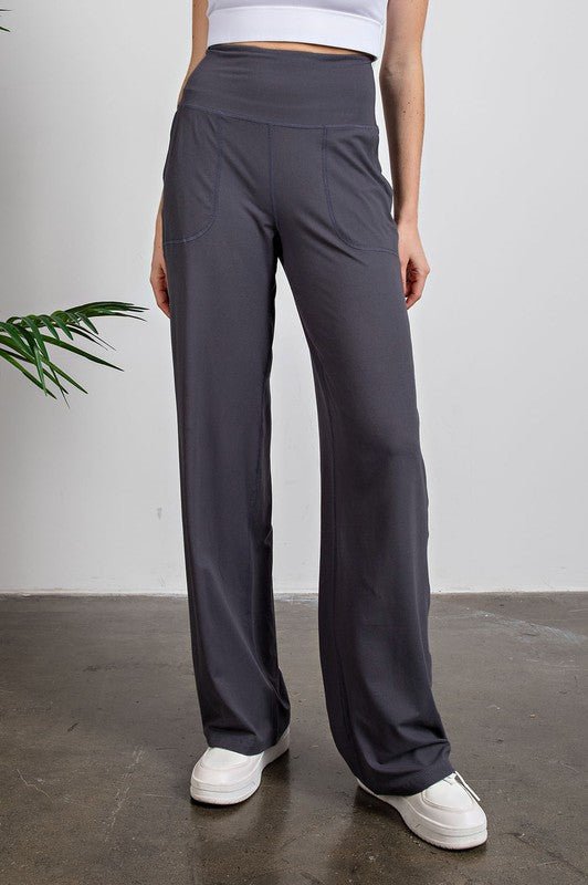 Butter Soft Straight Leg Pants - My Threaded Apparel | Online Women's Boutique - pants