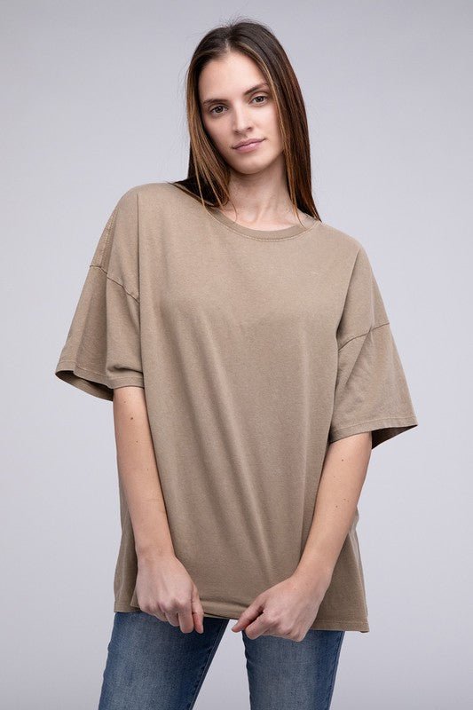 Casual Era Oversized T-Shirt - My Threaded Apparel | Online Women's Boutique - Top