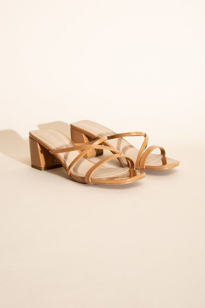 Crimp - S Mule Sandal Heels - My Threaded Apparel | Online Women's Boutique - sandal