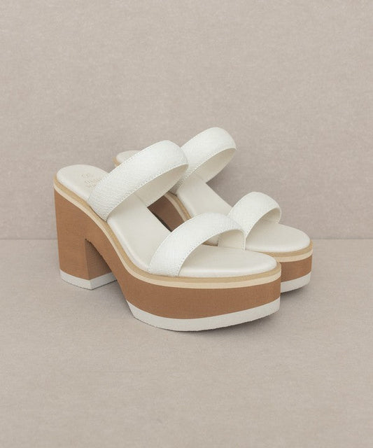 Daphne Platform Heeled Sandal - My Threaded Apparel | Online Women's Boutique - platform sandal