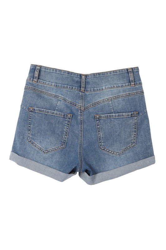 Denim shorts - My Threaded Apparel | Online Women's Boutique -