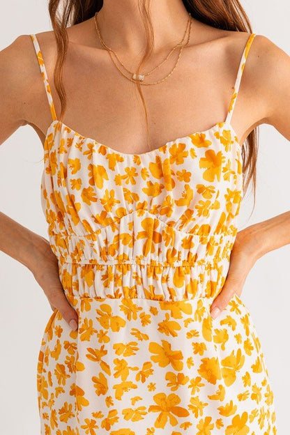 Eliana Ruched Mini Dress - My Threaded Apparel | Online Women's Boutique - mini dress