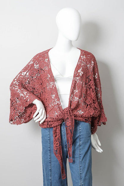 Flowers and Dreams Kimono Wrap - My Threaded Apparel | Online Women's Boutique - kimono