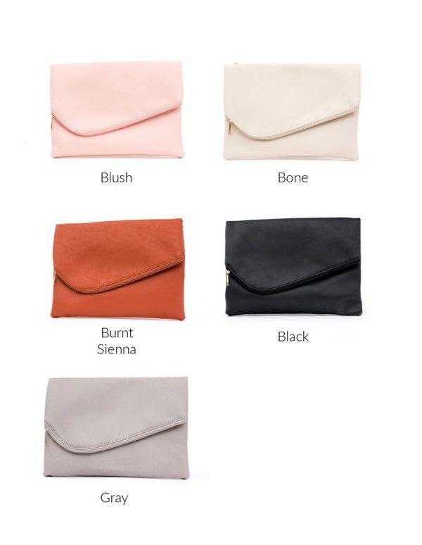 Foldover Envelope Clutch - My Threaded Apparel | Online Women's Boutique - clutch