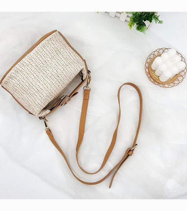 Imani Crochet Top Handle Crossbody Clutch - My Threaded Apparel | Online Women's Boutique - handbag