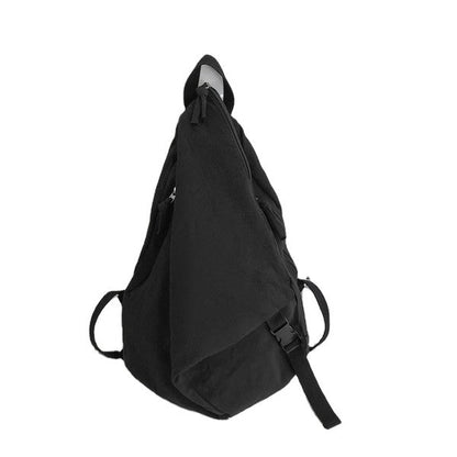 Kai Asymmetric Canvas Backpack - My Threaded Apparel | Online Women's Boutique - backback