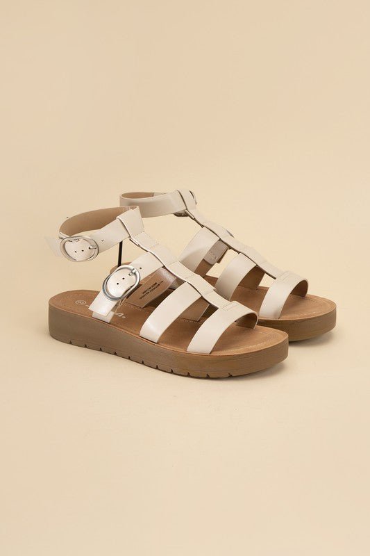 LEDELL Gladiator Sandals - My Threaded Apparel | Online Women's Boutique - shoes