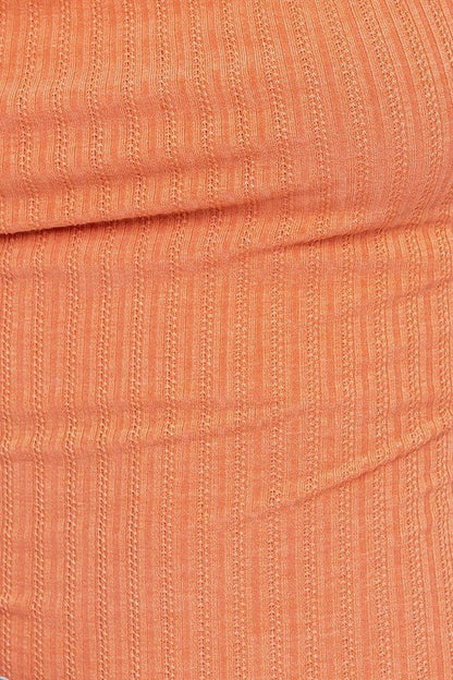 Peach Paradise Bodysuit - My Threaded Apparel | Online Women's Boutique - bodysuit
