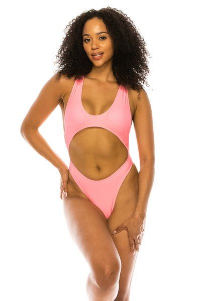 SEXY CUTOUT NEON COLOR ONE PIECE - My Threaded Apparel | Online Women's Boutique -