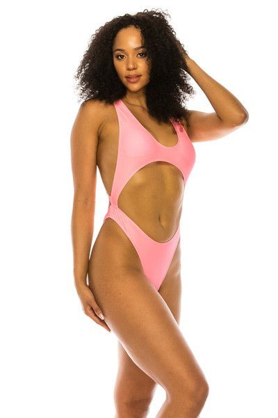 SEXY CUTOUT NEON COLOR ONE PIECE - My Threaded Apparel | Online Women's Boutique -