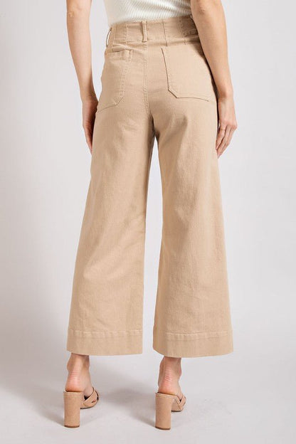 Soft Washed Wide Leg Pants - My Threaded Apparel | Online Women's Boutique - denim jeans