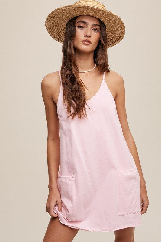 Sporty Mini Dress With Built in Romper Liner - My Threaded Apparel | Online Women's Boutique - mini dress