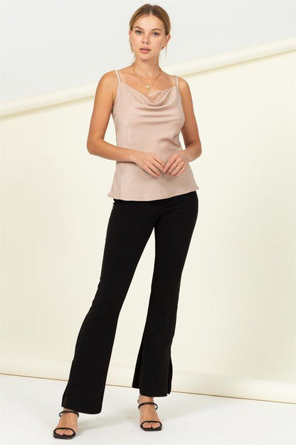 Suttle Moment Cami with Lace Top - My Threaded Apparel | Online Women's Boutique - cami top