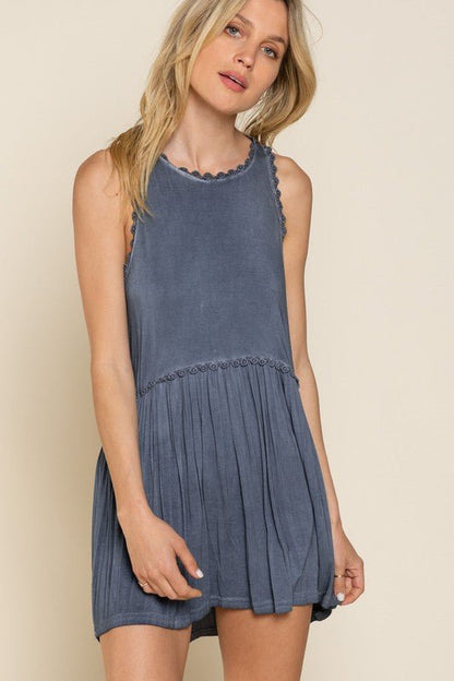 Sweet and Simple Babydoll Knit Tank Top - My Threaded Apparel | Online Women's Boutique - tops