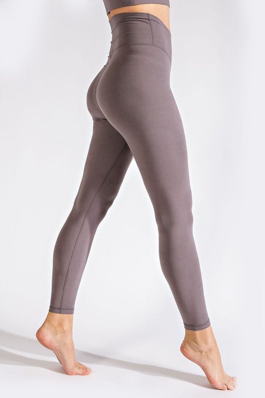 V Waist Full Length Leggings - My Threaded Apparel | Online Women's Boutique - leggings