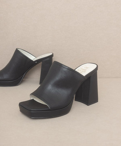 Vivienne Slip On Platform Heels - My Threaded Apparel | Online Women's Boutique - heels