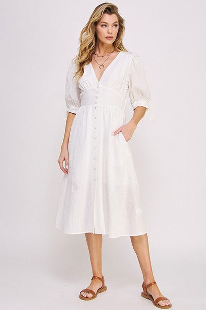 Willow Creek Midi Dress - My Threaded Apparel | Online Women's Boutique - dress