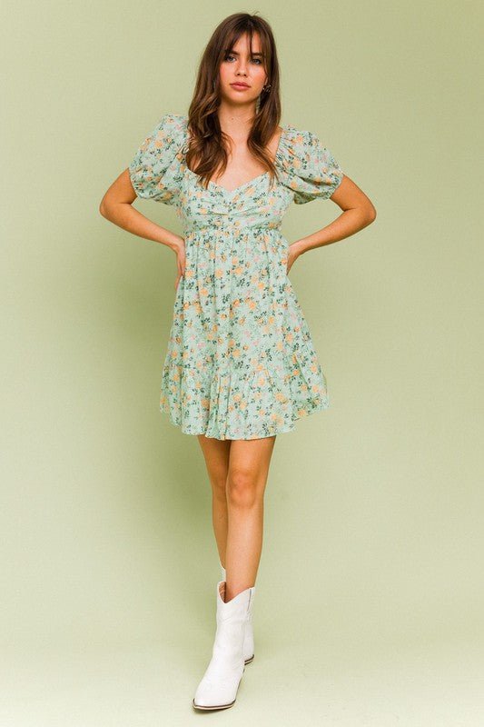 Zoey Tiered Dress - My Threaded Apparel | Online Women's Boutique - mini dress