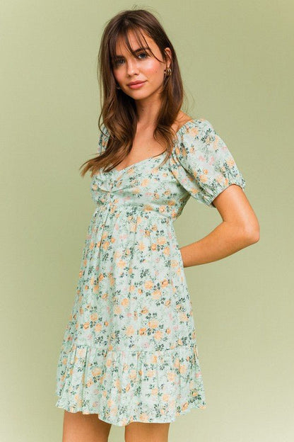 Zoey Tiered Dress - My Threaded Apparel | Online Women's Boutique - mini dress
